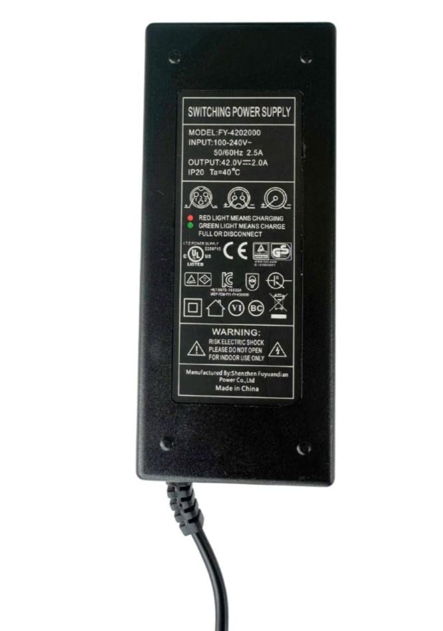 DYU 36V Battery Charger 2.0amp suits DYU C6, D3+,