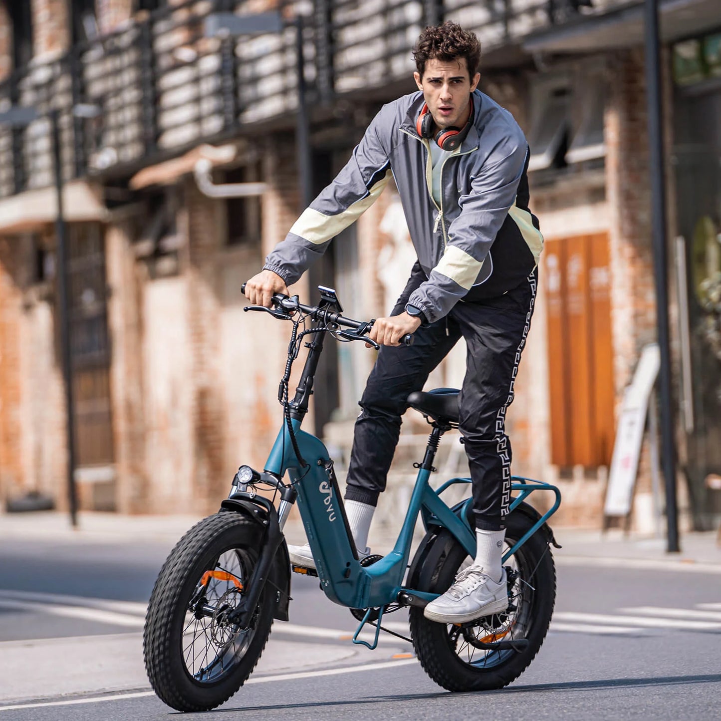 DYU FF500 20 Inch Fat Tyre Electric Bike