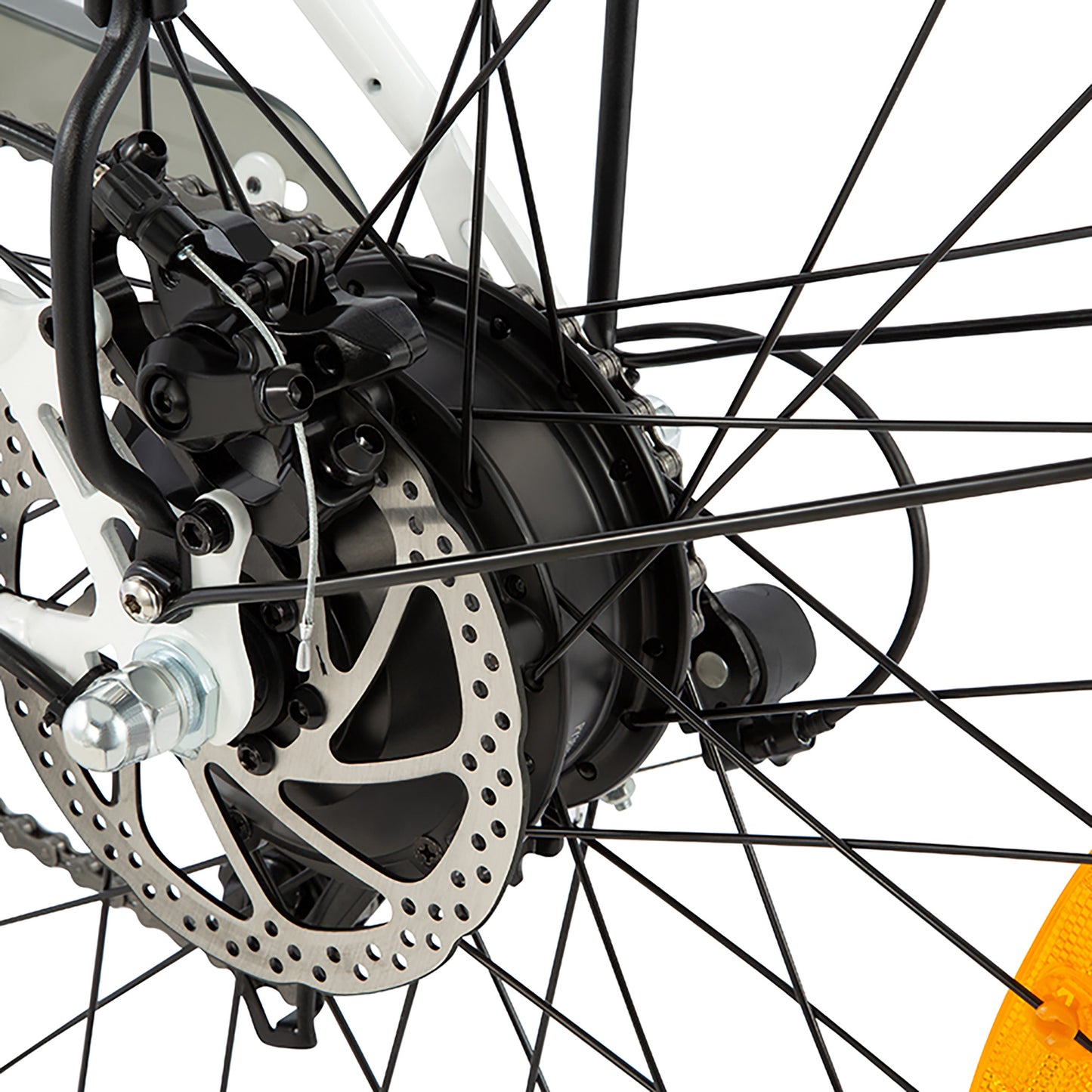 DYU White C6 Electric Bike Rims
