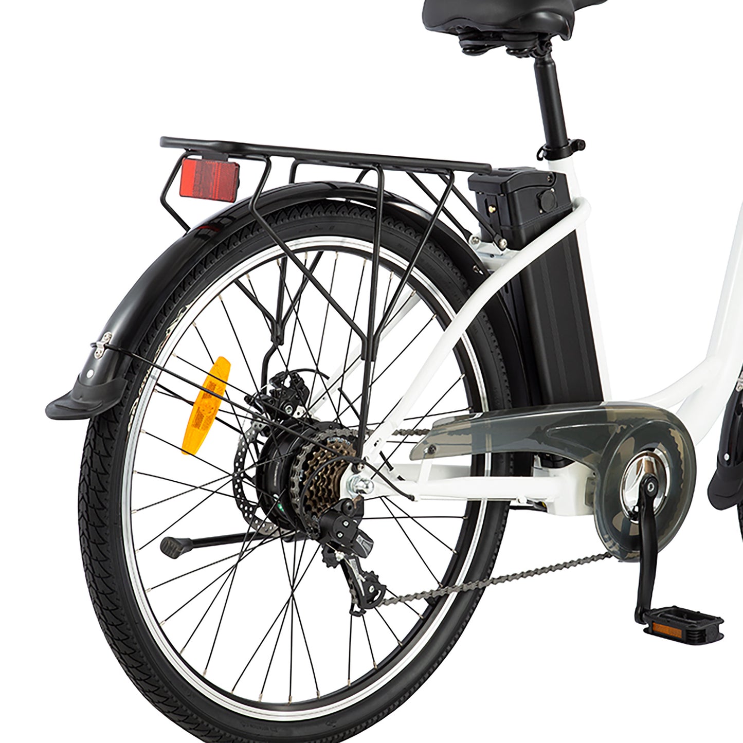 DYU White C6 Electric Bike Rims