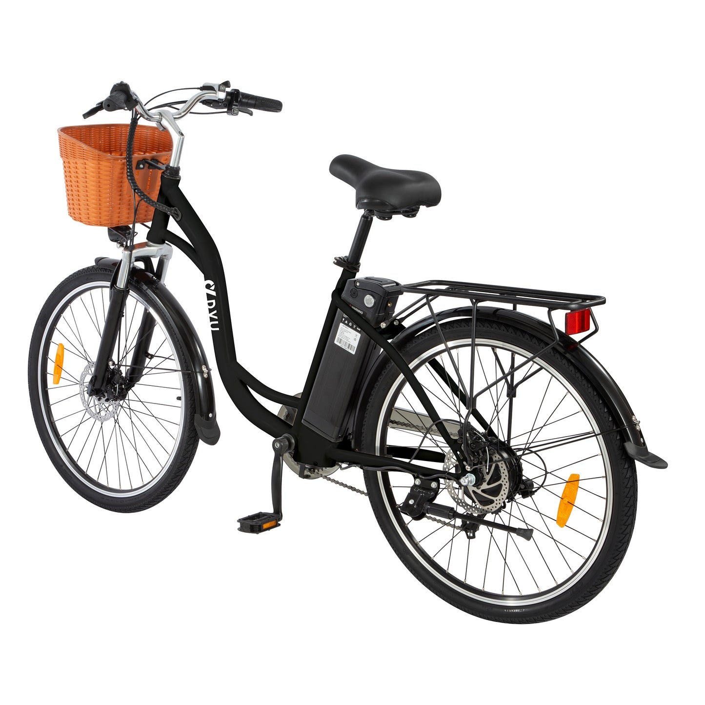 DYU Black C6 Electric Bike
