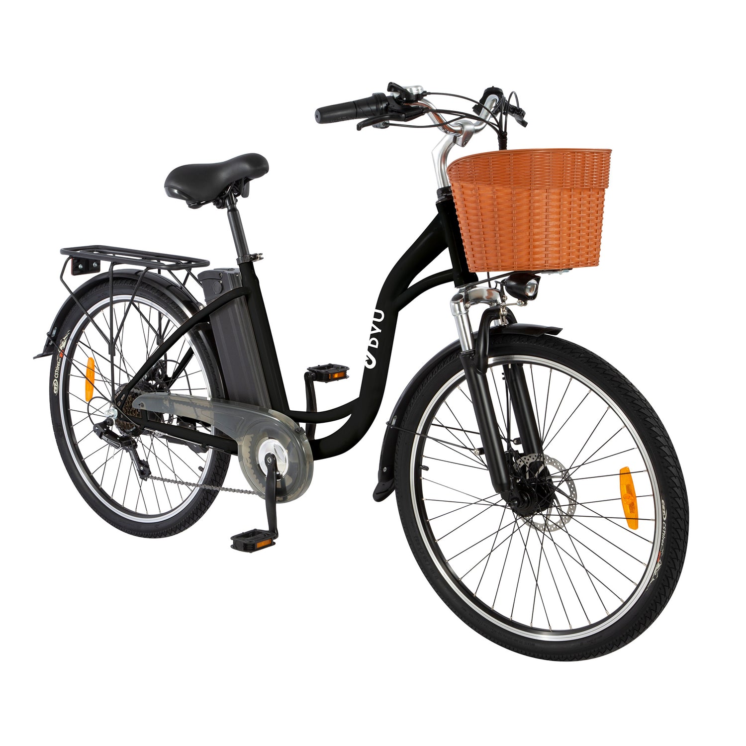 DYU Black C6 Electric Bike