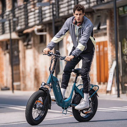 DYU FF500 20 Inch Fat Tyre Electric Bike