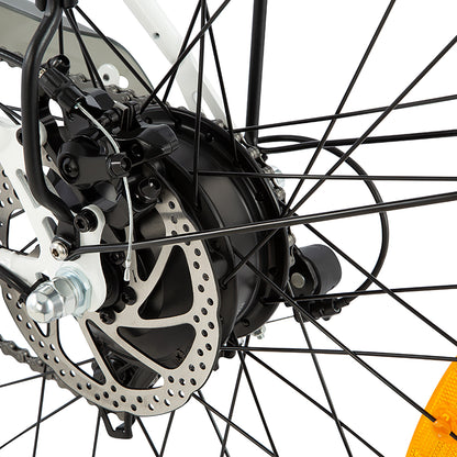 DYU White C6 Electric Bike Rims