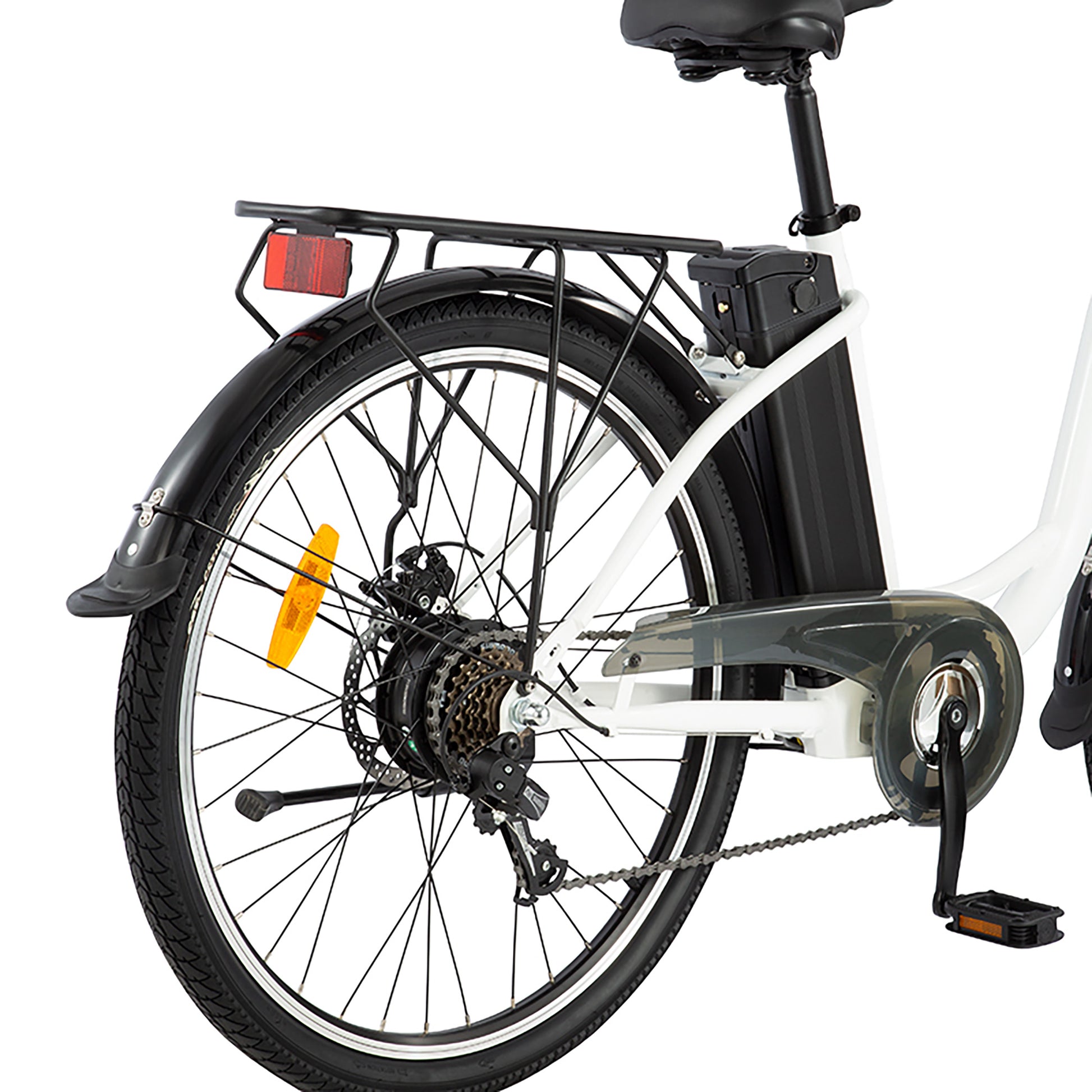 DYU White C6 Electric Bike Rims
