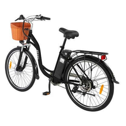 DYU Black C6 Electric Bike
